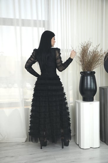 فستان سهره تل