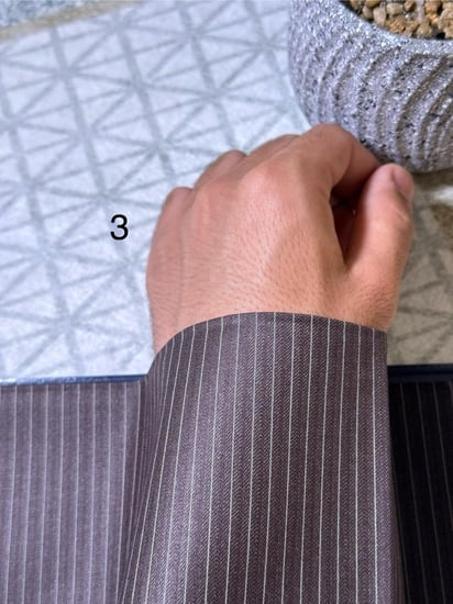 قماش بريمو مقلم بألوان مميزة