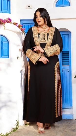 عسيرى تطريز جوانب صناعه مصريه