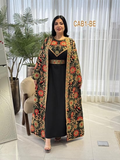 جلابيه تطريز اغبانى