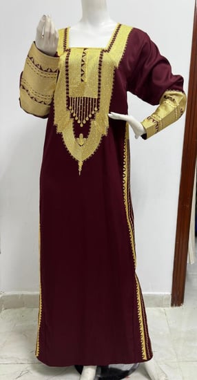 عسيرى تطريز ذهبي