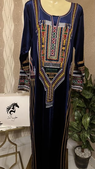 جلابيه عسيرى مخمل فاخر 22