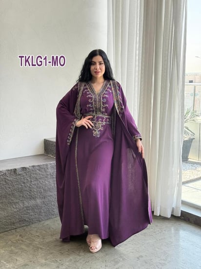طقم خليجى مكرمش