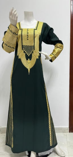 عسيرى تطريز ذهبي