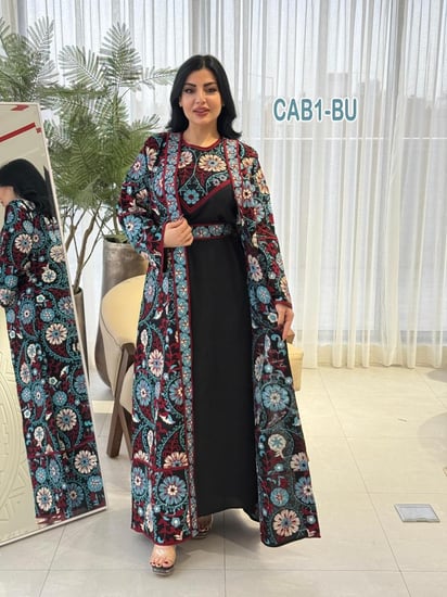 جلابيه تطريز اغبانى