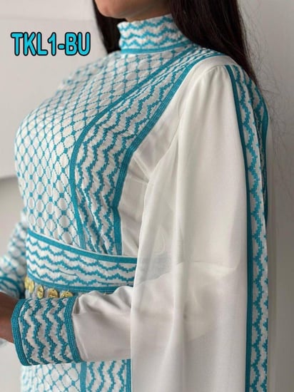 جلابيه كوفيه فلسطينية