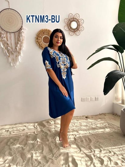 جلابيه البيت بالقطن المريح ميدى