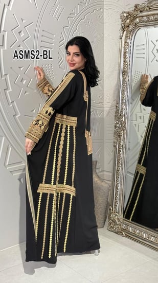 عبايه عسيريه -تصميم التأسيس