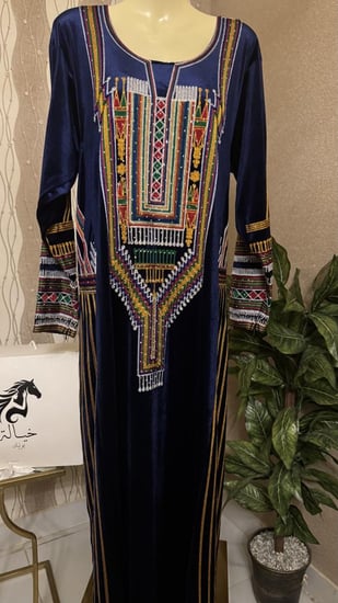 جلابيه عسيرى مخمل فاخر 22