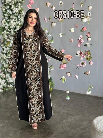 جلابيه سناره نقش مورد