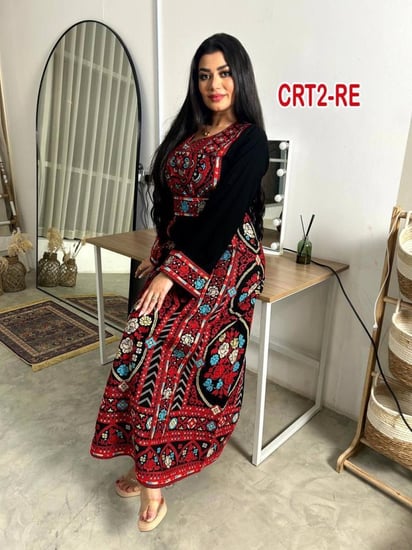 التطريز الفلسطيني الملكى الفاخر