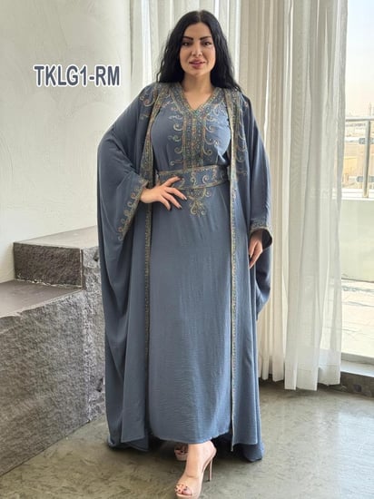 طقم خليجى مكرمش