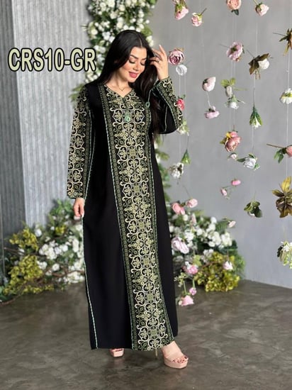 جلابيه سناره نقش مورد