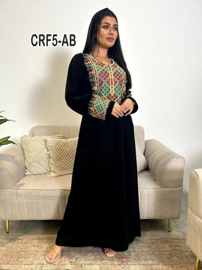 كريب ناعم تطريز فلسطيني