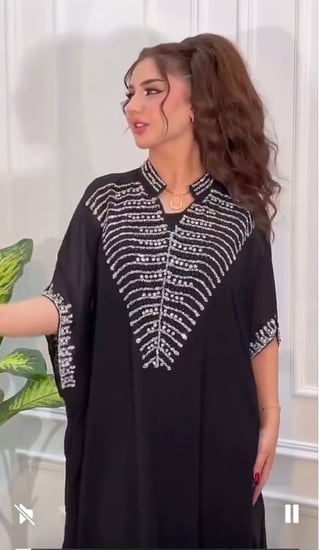 جلابيه شك تطريز يدوى