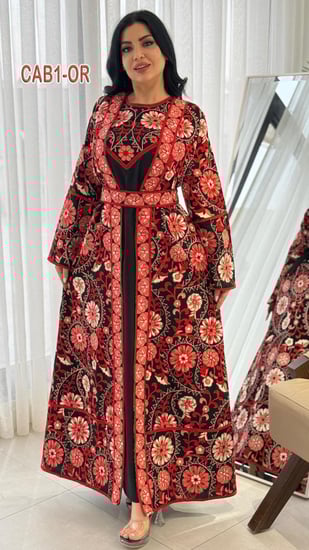 جلابيه تطريز اغبانى