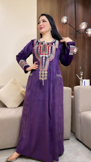 جلابيات  مخمل130