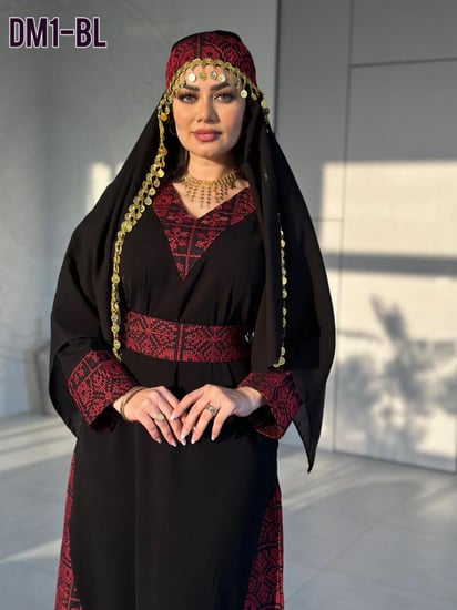 طقم حنه شال هلالات