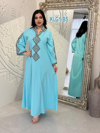 جلابيه مناهل تطريز معينات