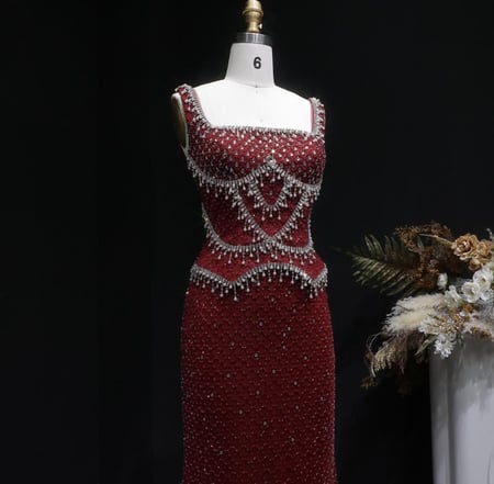 فستان سهرة فاخر من سمارا بوتيك-E91
