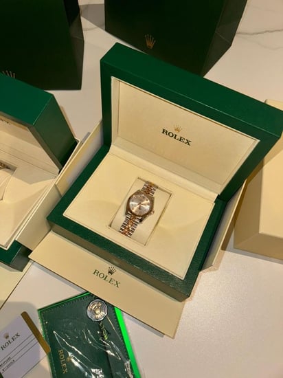 ساعة ديت جست 28mm