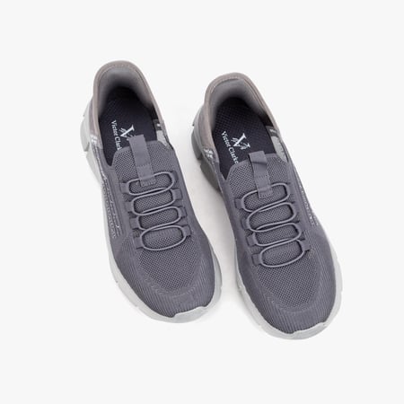 حذاء كاجوال سليب ان من فيكتور كلارك باللون الرمادي