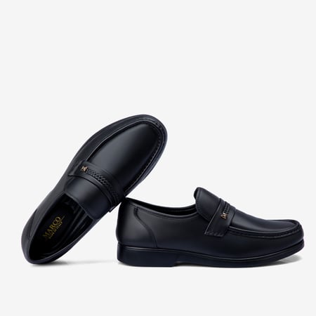 حذاء رسمي إيطالي رجالي - أسود فورمال