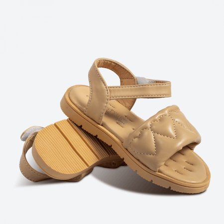 صندل بناتي ستايلش كاكي