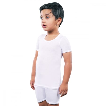 طقم نصف كم أطفال مع هاف