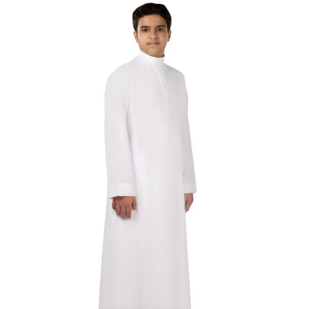 ثوب شبابي-دروش-عرض الصيف-ثوب ابيض-مستلزمات رجالية-اثواب-خصومات