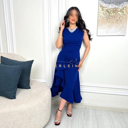 فستان مرح ازرق