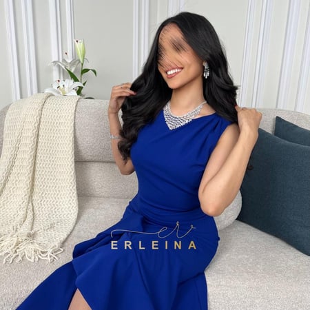 فستان مرح ازرق