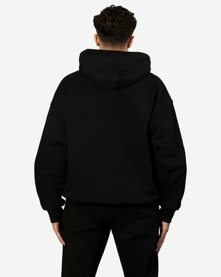 BLACK TEDDY BEAR HOODIE