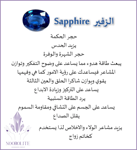 تعليقة حجر زفير طبيعي فضي