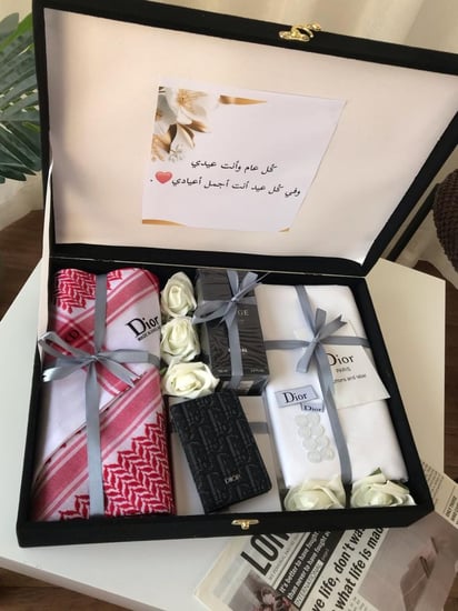 بوكس رجالي متكامل القطع لهدية متكاملة