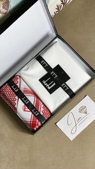 هدايا رجالية قماش وشماغ انيق