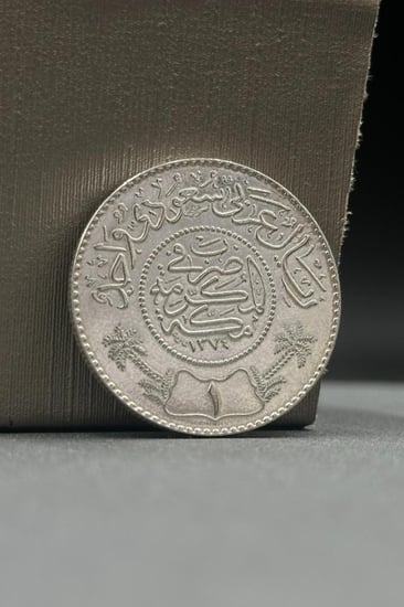 ريال فضة انيق