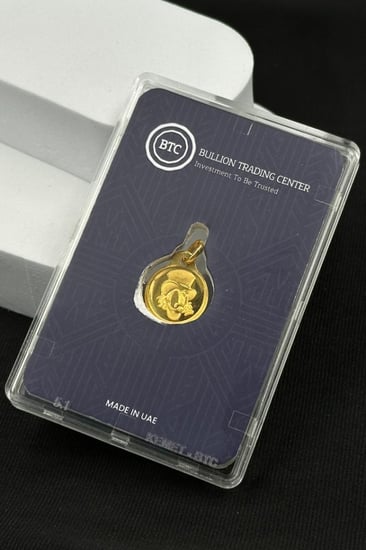 سبيكة ذهب BTC  - عقد ذهب صافي عيار 24