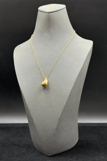 عقد بوتيقا ذهب صافي عيار 21 وزن من 3.4 الى 3.5 جرام