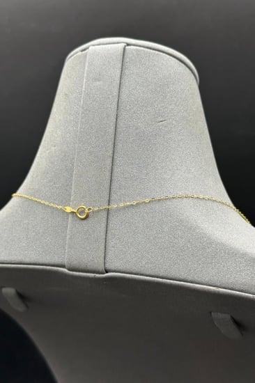 سلسال ذهب صافي عيار 21 وزن 0.4 جرام