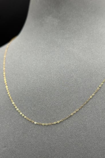 سلسال ذهب صافي عيار 21 وزن 0.4 جرام