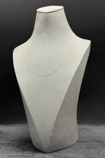 سلسال ذهب صافي عيار 21 وزن 0.4 جرام