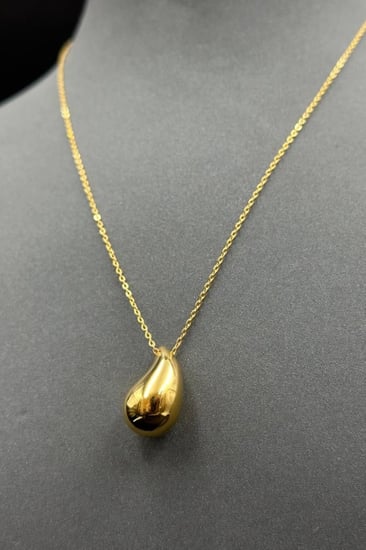 عقد بوتيقا ذهب صافي عيار 21 وزن من 3.4 الى 3.5 جرام