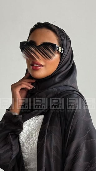 طرحة أنيقة بقماش الجاكار البارد- 3141