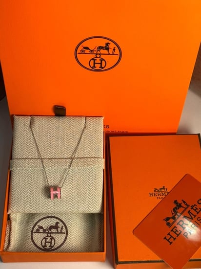سلسال هاي كواليتي ماركة HERMES  مع الملحقات