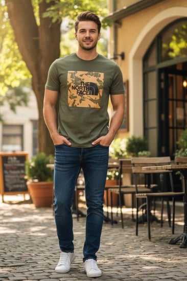 ذا نورث فيس تيشيرت