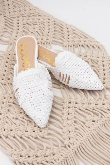 صندل فلات أبيض