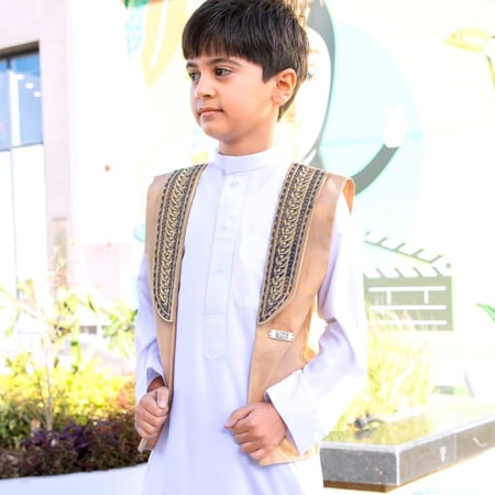 سديري ولادي باللون الجملي-جواكيت اطفال-متجر سيرما