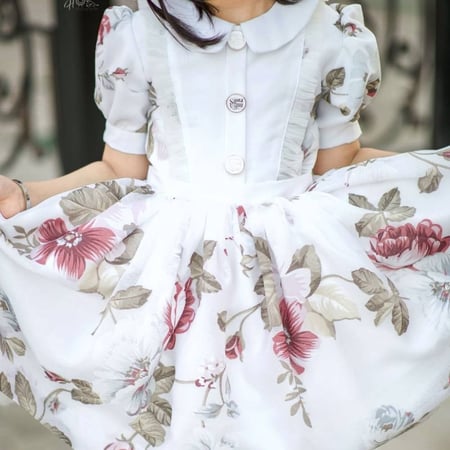 فستان بناتي-قصير وخامة ناعمه-متجر سيرما