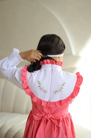 مريول الماسة وردي-مريول سيرما-متجر سيرما